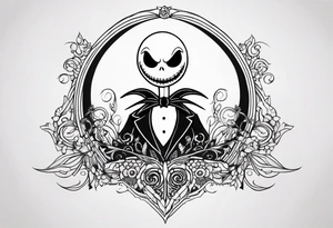 Jack Skellington tattoo idea