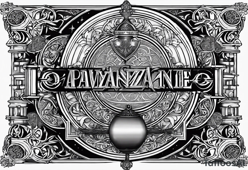 Crate a forearm tattoo. Theme is the byzantine empire. Include byzantine iconography, haha Sophia, Constantinople, famous emperors like justinian, Constantine, basil and eeference to the byzantine army such as heavy calvary cataphracts. tattoo idea