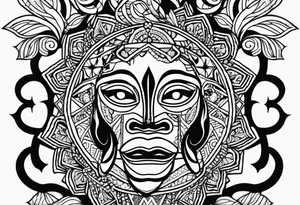 Puerto Rico, taino, coqui, garita, bandera de puerto rico tattoo idea