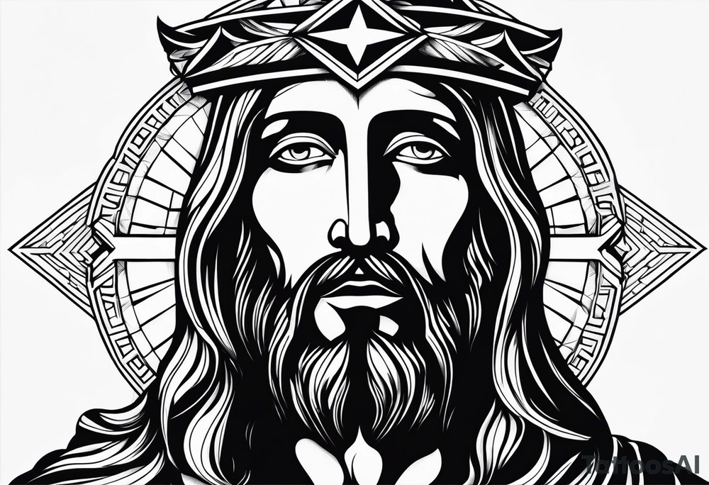Jesus Christ tattoo idea