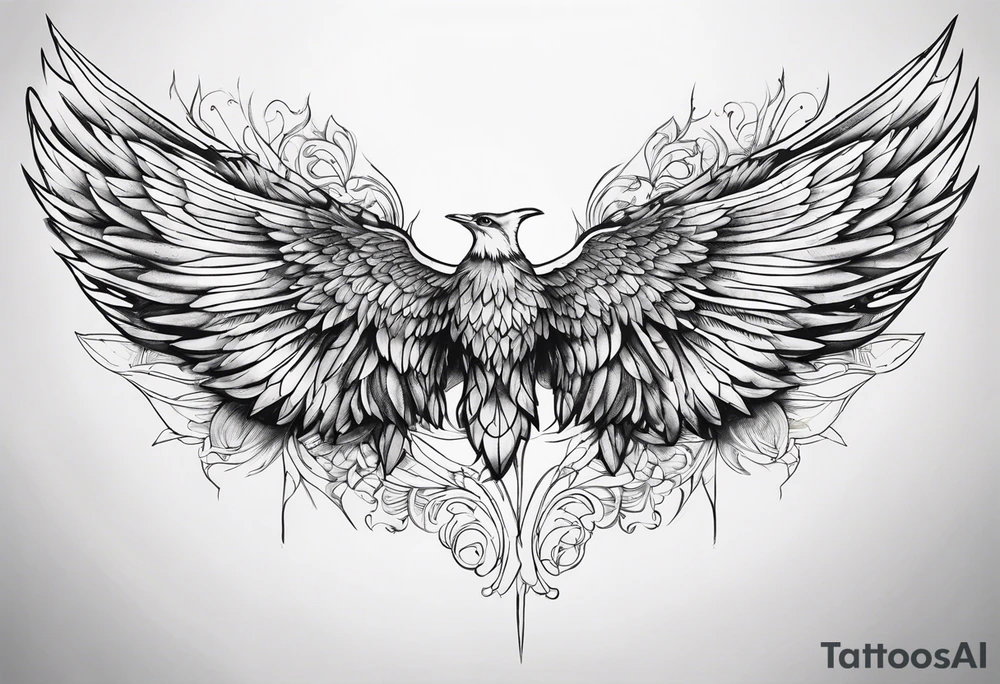 Wings tattoo idea