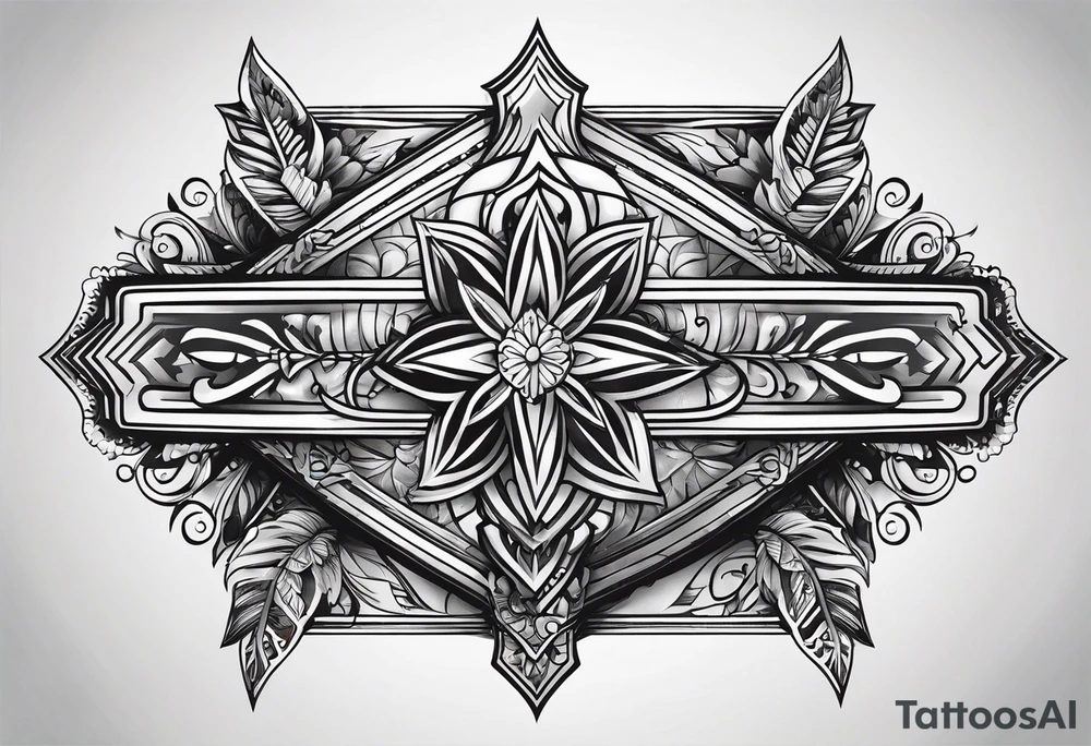 Vector arrow tattoo idea