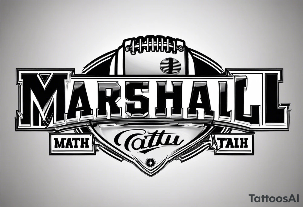 Marshall football tattoo idea