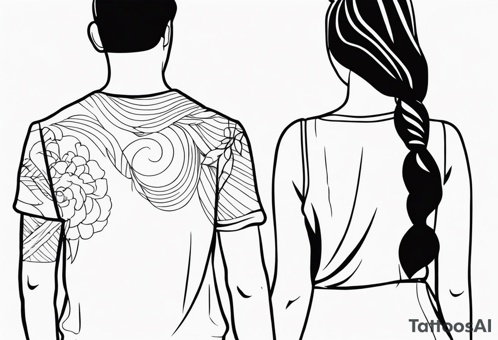 couples matching february tattoo tattoo idea