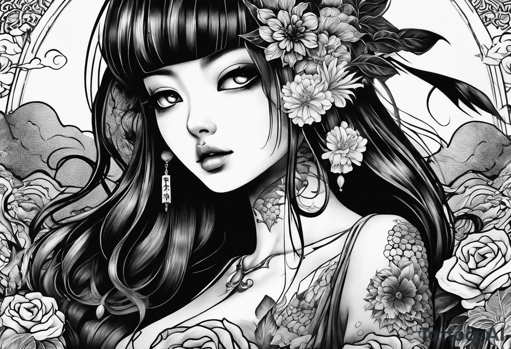Tomie tattoo idea