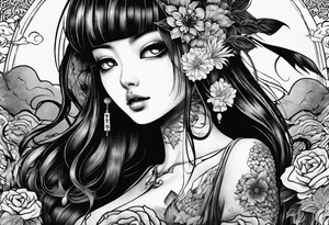 Tomie tattoo idea