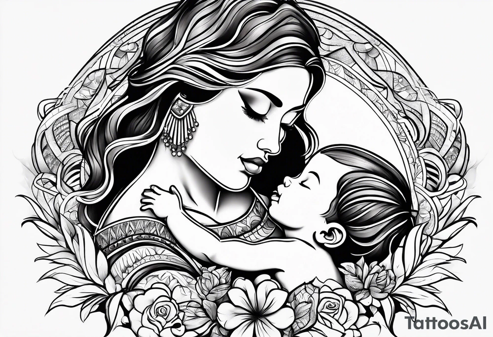 Breastfeeding tattoo idea