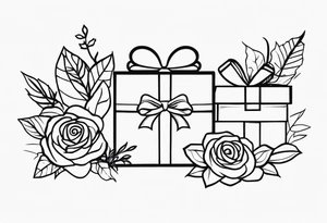 presents tattoo idea