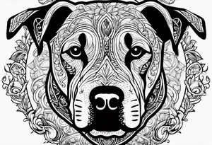 Hells dog tattoo idea
