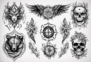 Two matching tattoos for men and women tattoo idea