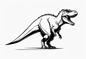 dinosaur tattoo idea