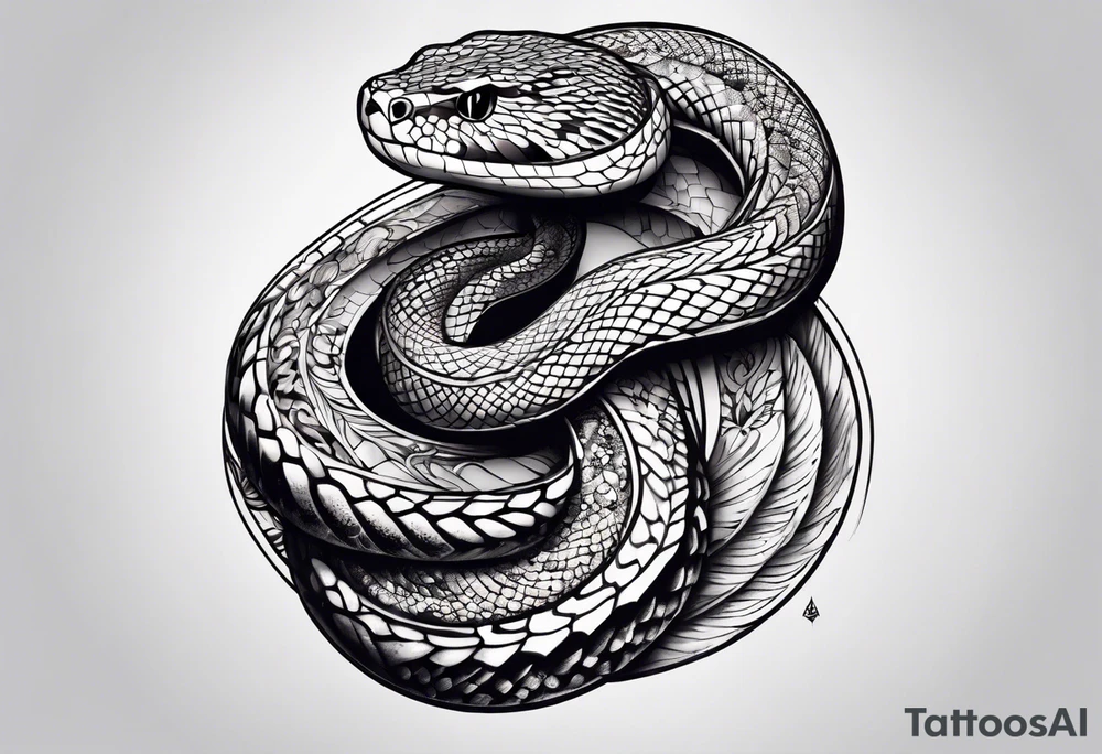 snake tattoo idea