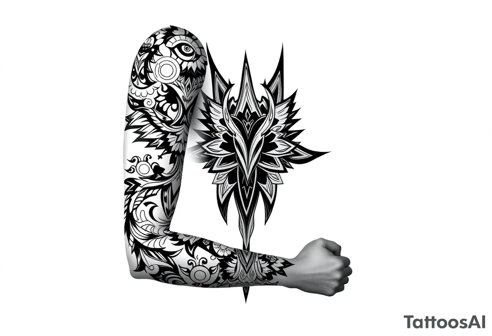 shaman mystique tattoo idea