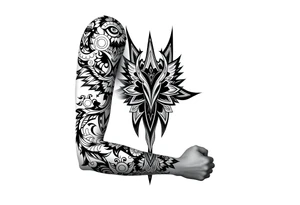 shaman mystique tattoo idea