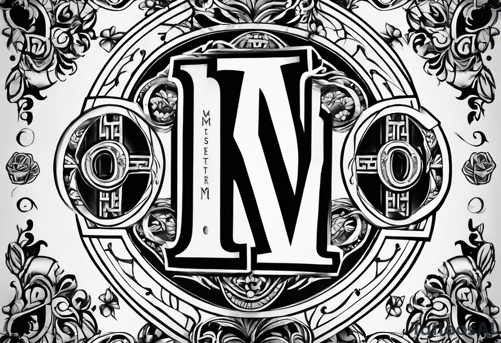 Letters ALA GAA
Roman Numeral
Simple tattoo idea