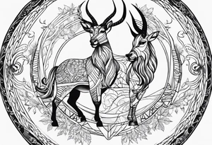 Joyful, December, 29, Capricorn tattoo idea