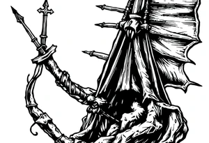Queen Anne's Revenge tattoo idea