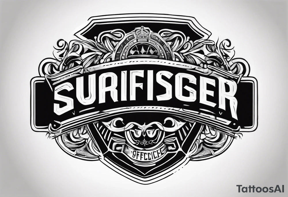 sunglasses Officer tattoo idea