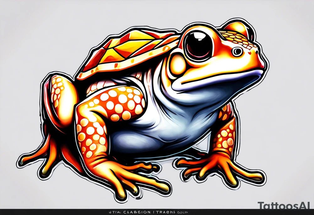 Naruto toad tattoo idea