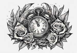 lost in time tattoo idea