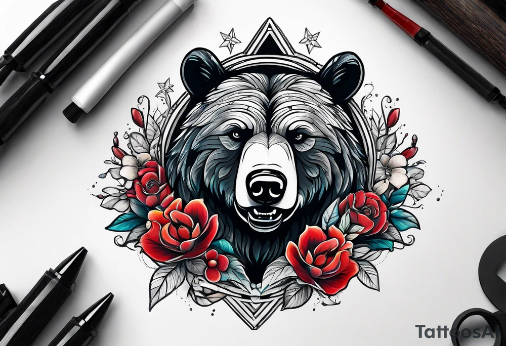 Bear Family tattoo idea