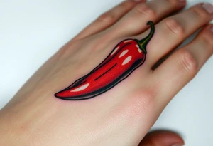 Chili pepper tattoo idea
