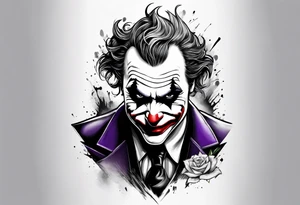 Joker tattoo idea