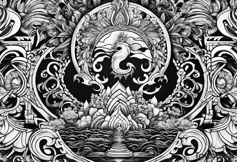 5-hydroxytryptamine tattoo idea