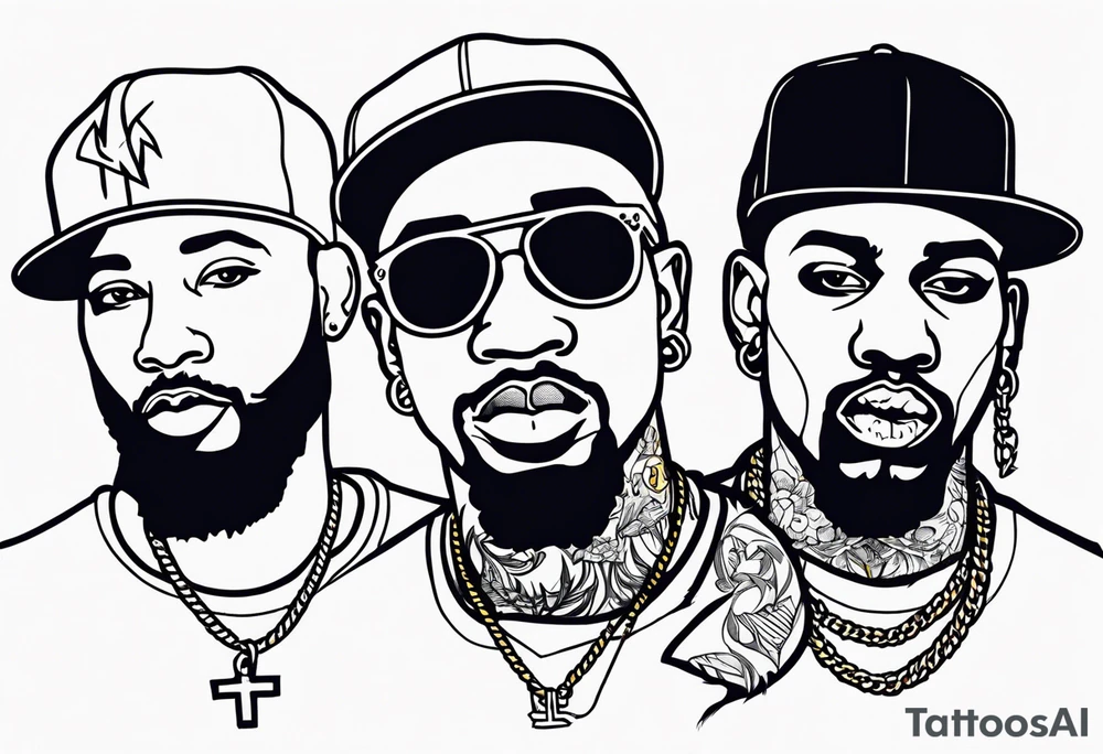 rappers tattoo idea