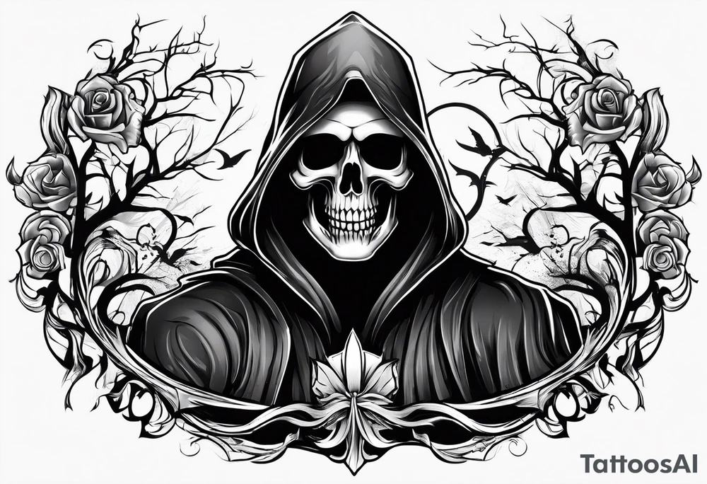 Grim reaper tattoo idea