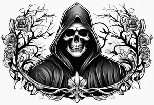 Grim reaper tattoo idea