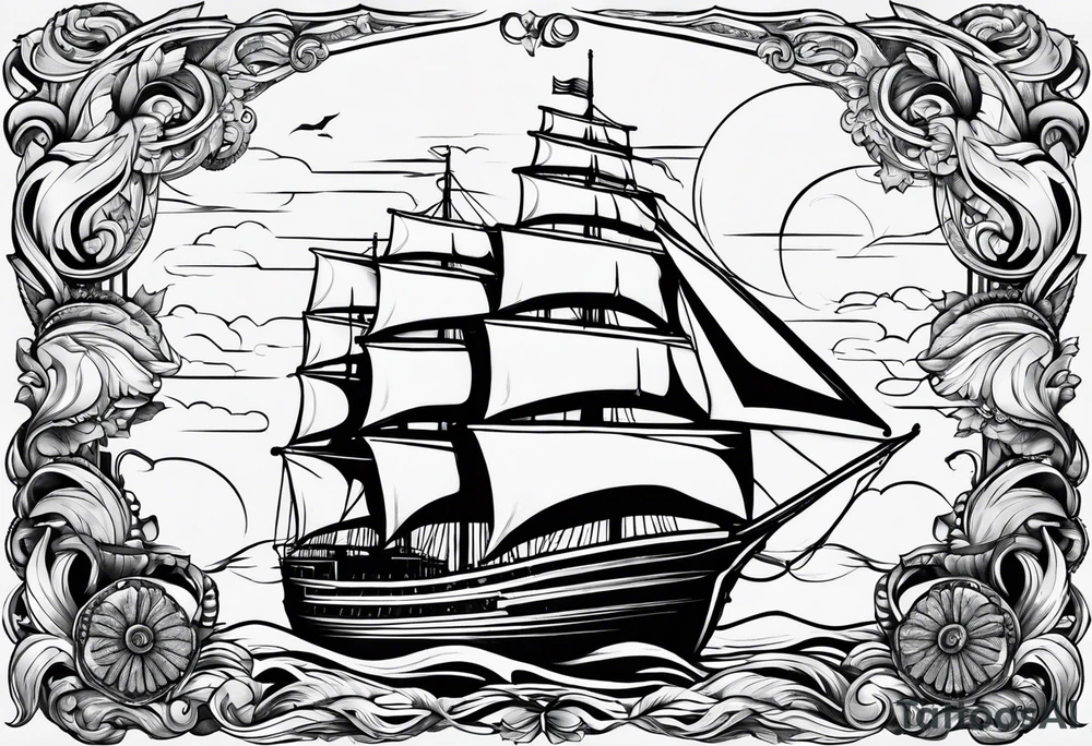 a travelling sailor looking for a dream tattoo idea