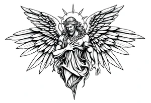 Holy Archangel, Biblical, Christianity, Archangel Michael, Hebrew, Guards of Christianity tattoo idea
