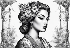 discipline consistency strong tattoo idea
