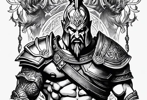 Ares God of War tattoo idea
