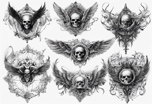 filagree chest tattoo tattoo idea