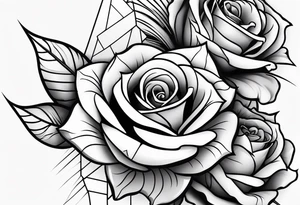 tattoo fool sleeve, old broken gothic home, broken sword, roses tattoo idea