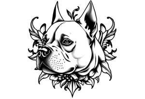 PITBULL tattoo idea