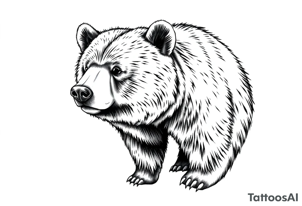 Bear Portland Oregon tattoo idea