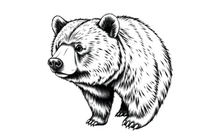 Bear Portland Oregon tattoo idea