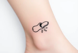 Peanut that's been smashed to pieces tattoo idea