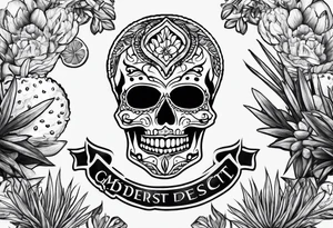 arizona dessert tattoo idea