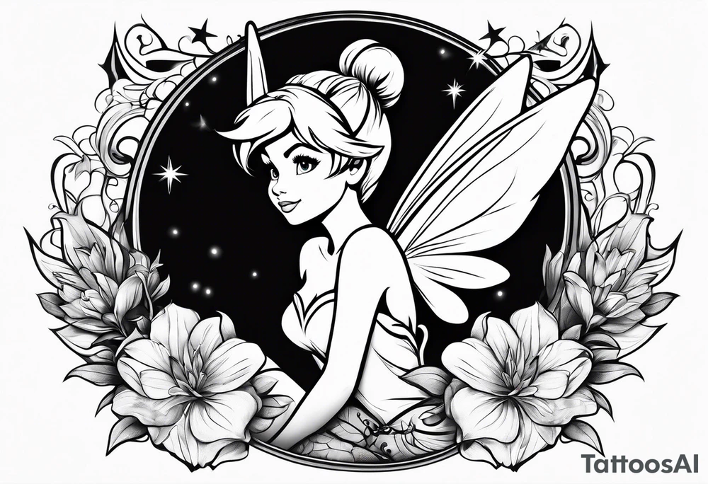 Tinker Bell tattoo idea