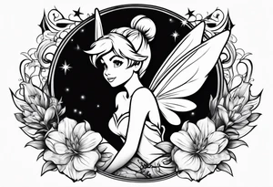 Tinker Bell tattoo idea