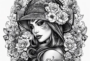 Dedicated to dead sisters tattoo idea