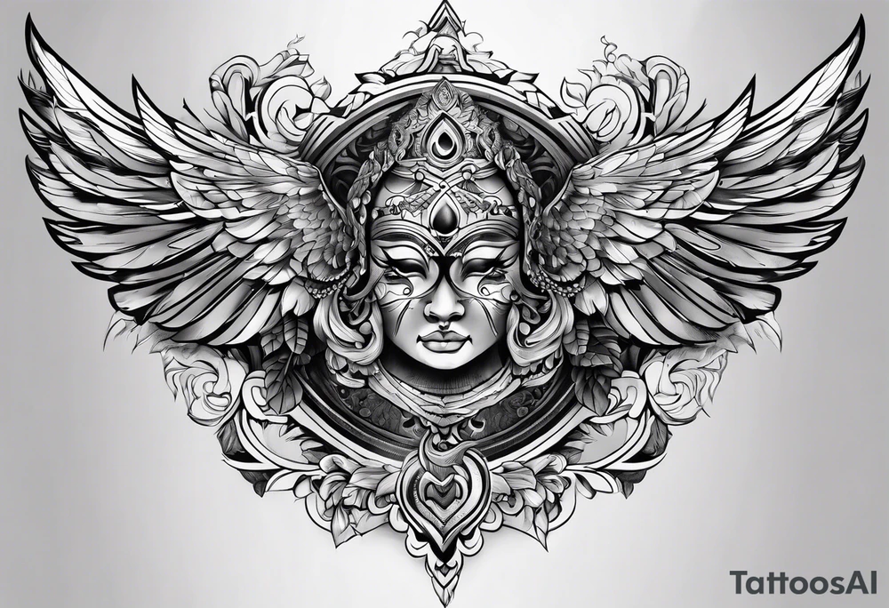 Forearm wisdom tattoo idea