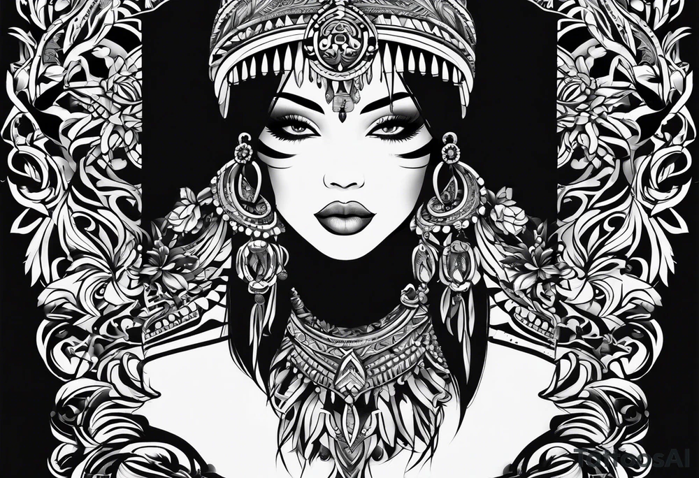 Tribal tattoo idea