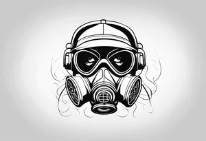 kindred gasmask tattoo idea