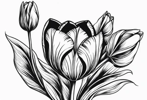 Dutch tulips tattoo tattoo idea