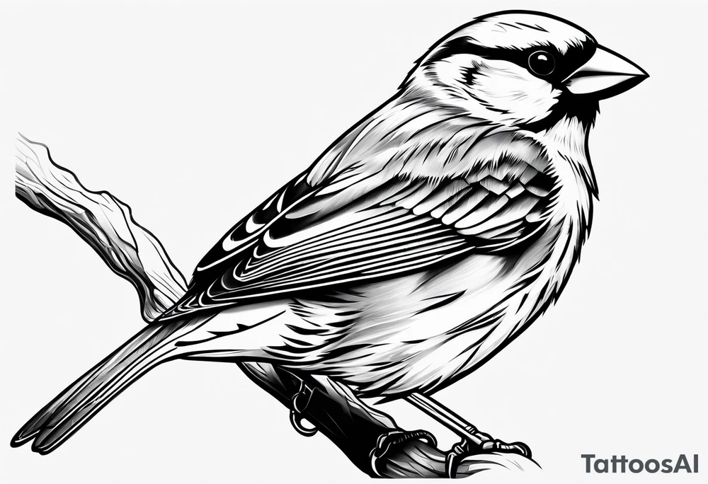 Sparrow, Navy, religious tattoo idea